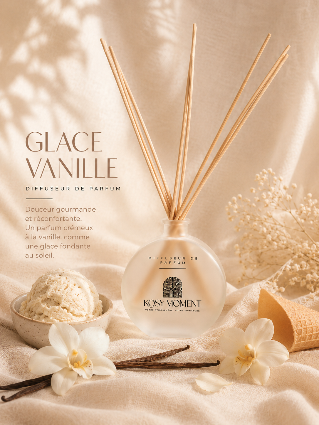 DIFFUSEUR À BÂTONNETS — Parfum d’intérieur