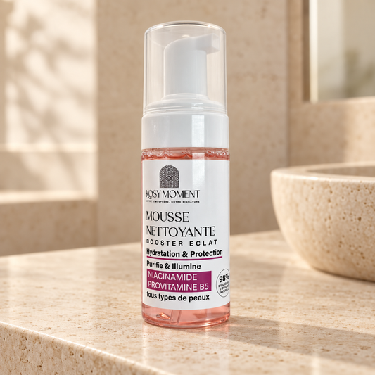 Mousse nettoyante niacinamide et provitamine B5