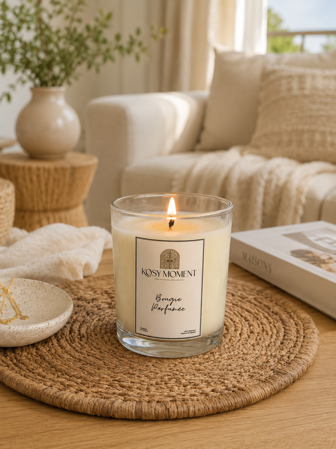 BOUGIE PARFUMÉE 80g