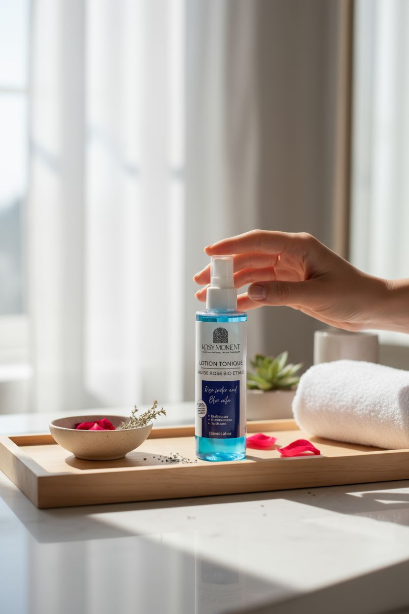 TONER EAU DE ROSE BIO & NILA